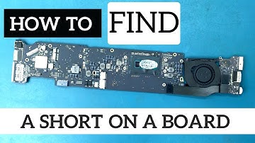 Find A Short On Dead Apple Logic Board 820-00165-A using Flir One Thermal Camera Imager