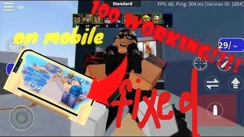 how to shoot with a ps4 Controller on roblox arsenal mobile Fixed !