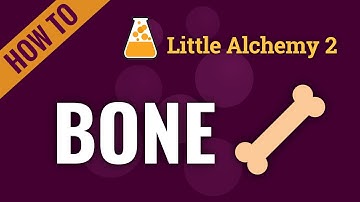 How to make a BONE in Little Alchemy 2