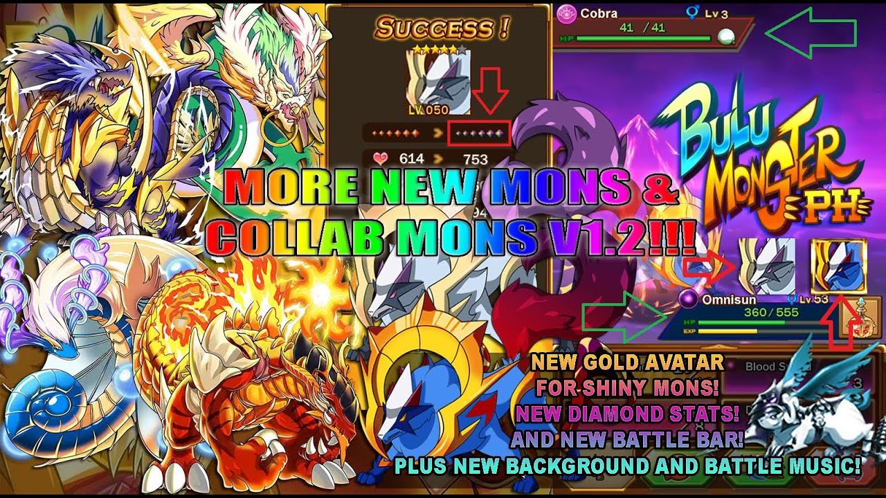 Bulu Monster = New Mons and Many More! MoD 1.2
