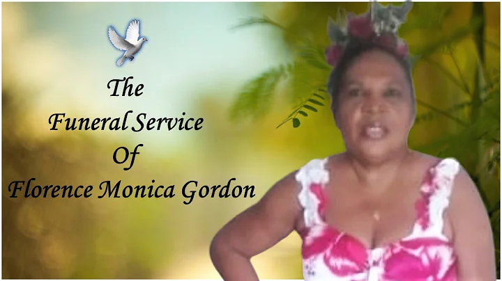 Florence Monica Gordon Funeral Service