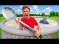 WORLDS LARGEST BOWL OF CEREAL! (Breaking MrBeasts World Records)