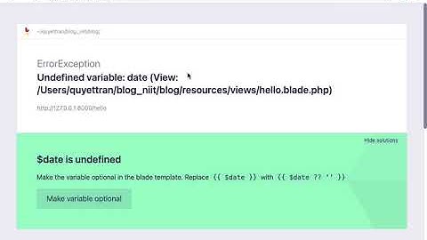 Laravel p1: Cài đặt laravel 8.x và giới thiệu các thành phần cơ bản