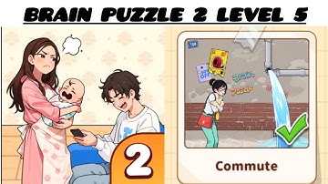 Brain puzzle 2 level 5 gameplay 