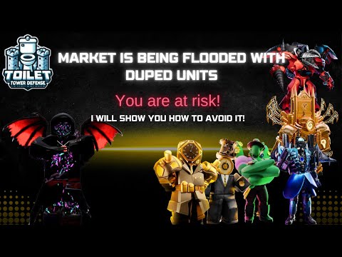 Market in TTD is being flooded with duplicated/duped units! Do not risk itโฆ. Market in TTD is being flooded with duplicated/duped units! Do not risk itโฆ.