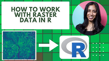 How to work with RASTER DATA in R