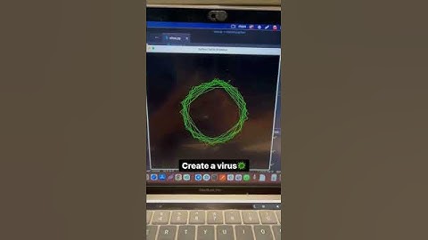 How to create a virus using python🦠