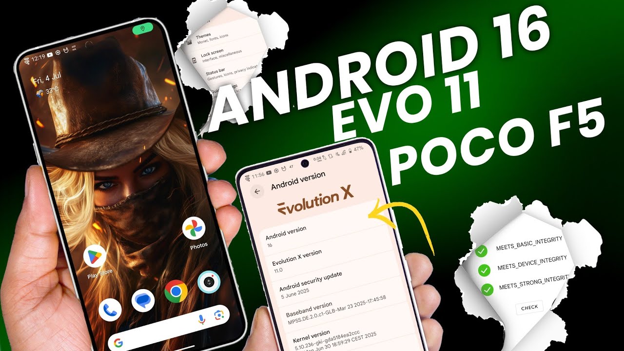 Official Android 16 Evolution X 11 for Poco F5 Review, All New