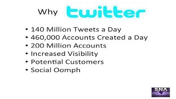 How to Twitter Training - Video 2 - Why Twitter?