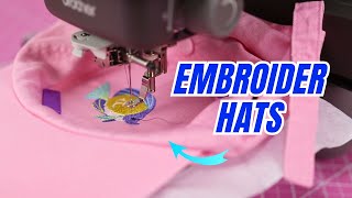 What You NEED to Embroider Hats on SingleNeedle Embroidery Machines