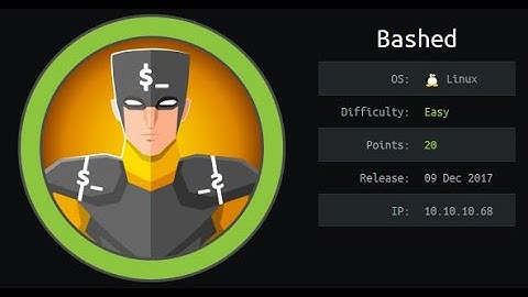 HackTheBox - Bashed - OSCP Like Box