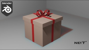 Gift Box in Blender