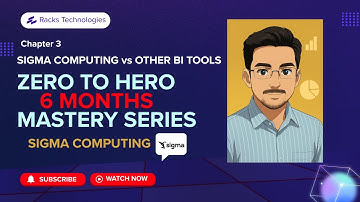 ⚡Sigma Computing vs Traditional BI – Chapter 3 : The Real Difference| 6-Month Mastery Series