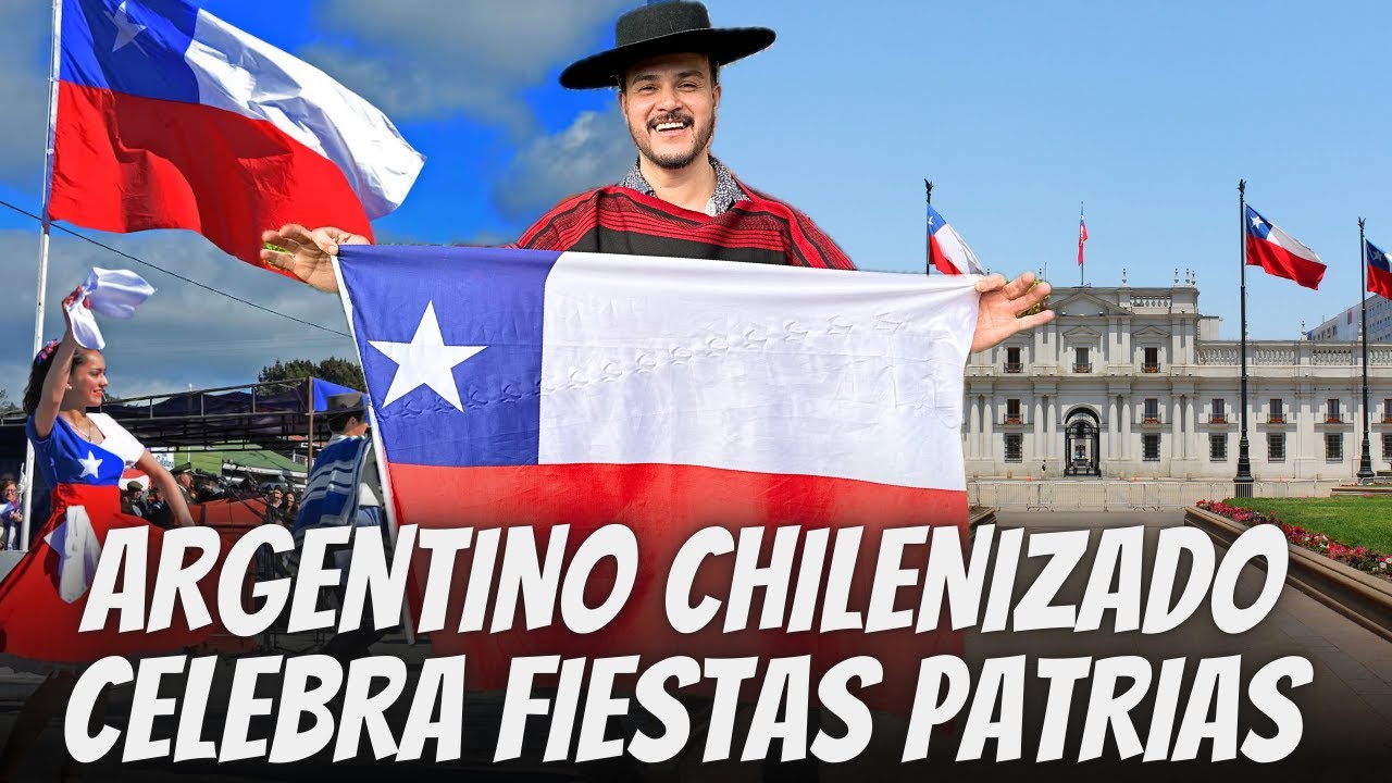 UN CHILENO nace DONDE QUIERE  Argentino CELEBRA Fiestas Patrias 🇨🇱 los CHILENOS son mis HERMANOS ♥️
