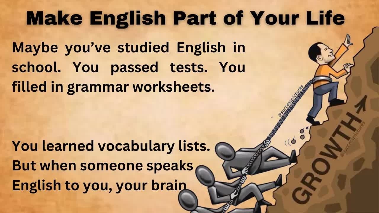 Make English Part of Your Life ｜｜ Graded Reader ｜｜ Improve Your English ｜｜ Listen And Practice