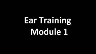 Ear Training Assignment 1