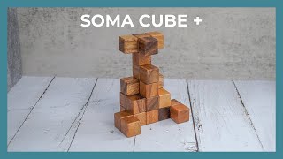 Soma Puzzle Cube Brain Teaser Eco Friendly Board Games Adults Kids Boy Gift