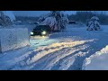 Drifts in snow  power test in snow  maanidark69