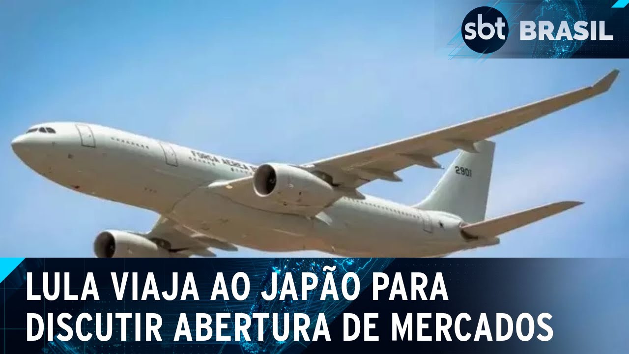 Em viagem ao Japão, Lula vai negociar abertura de mercado para