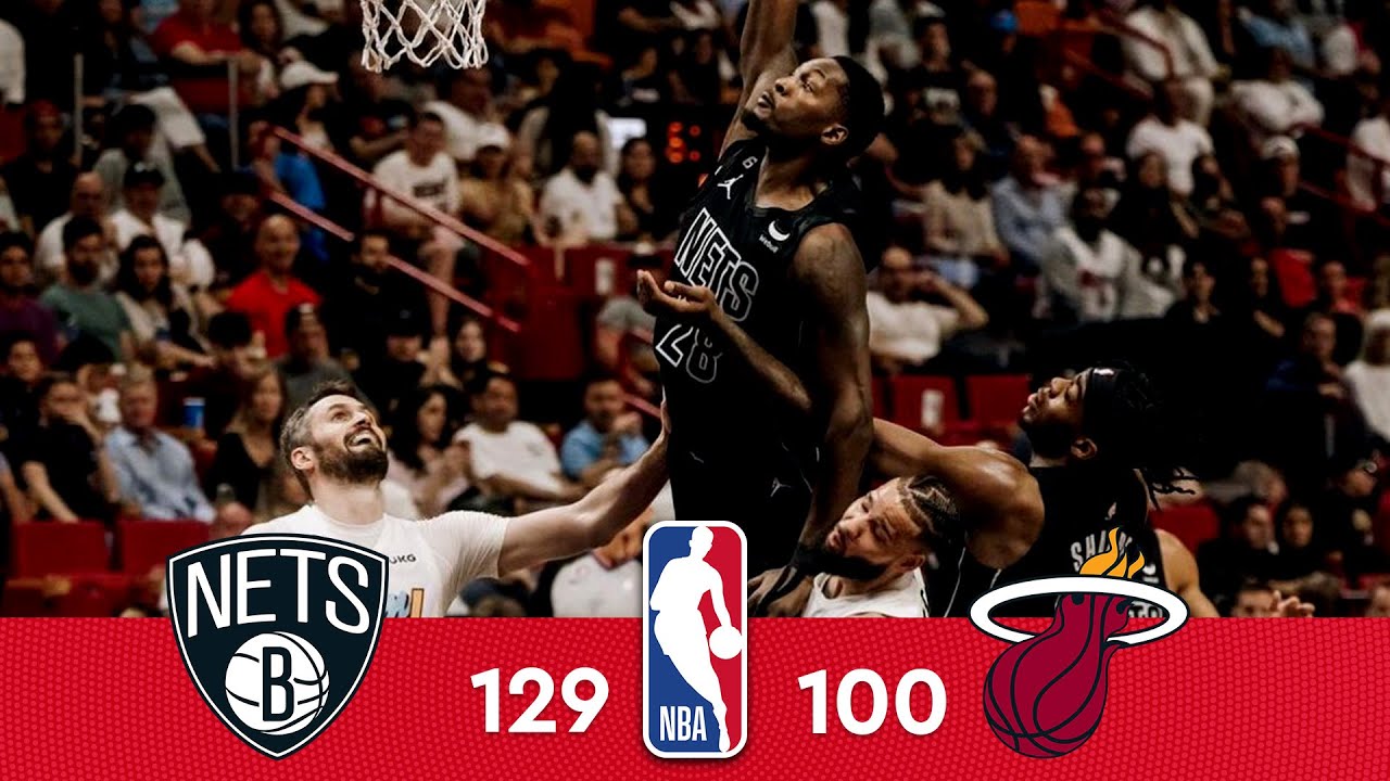 Brooklyn Nets Miami Heat Maç Özeti NBA 2022/23 YouTube