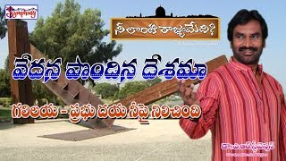 Video-Miniaturansicht von „VEDHANA PONDHINA || వేదన పొందిన || AR Stevenson || Christian Songs || Holy Land Jerusalem“