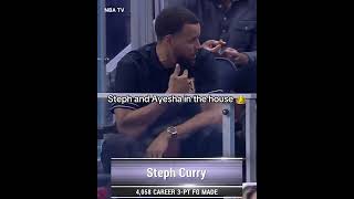 Steph And Ayesha Curry At The Valkyries Game