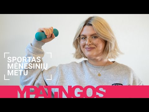 Video: Ar galiu mankštintis menstruacijų metu? Atsakymas akivaizdus