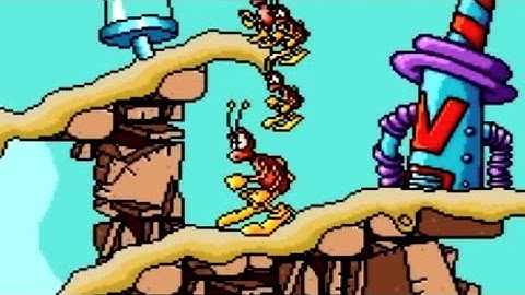 Frantic Flea (SNES) Playthrough - NintendoComplete