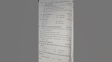 ICSE class 6, Previous year question papers of second term 2024-25