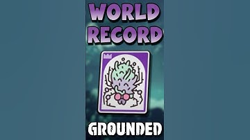 How Fast Can You Kill The Infected Broodmother in Grounded? #shorts