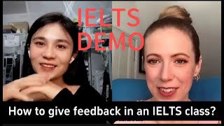 An Interesting Demo with an IELTS Student