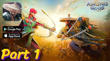 Among Gods! RPG Adventure Gameplay Walkthrough Part 1 - Building My Legendary Team! (iOS, Android)