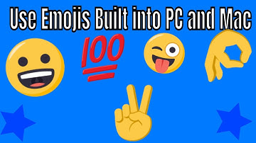 🛴🏍 How to Use Emojis Built into Windows 10 and Mac OSX