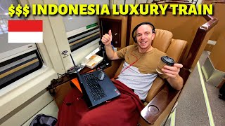$100 MOST LUXURIOUS TRAIN in Indonesia