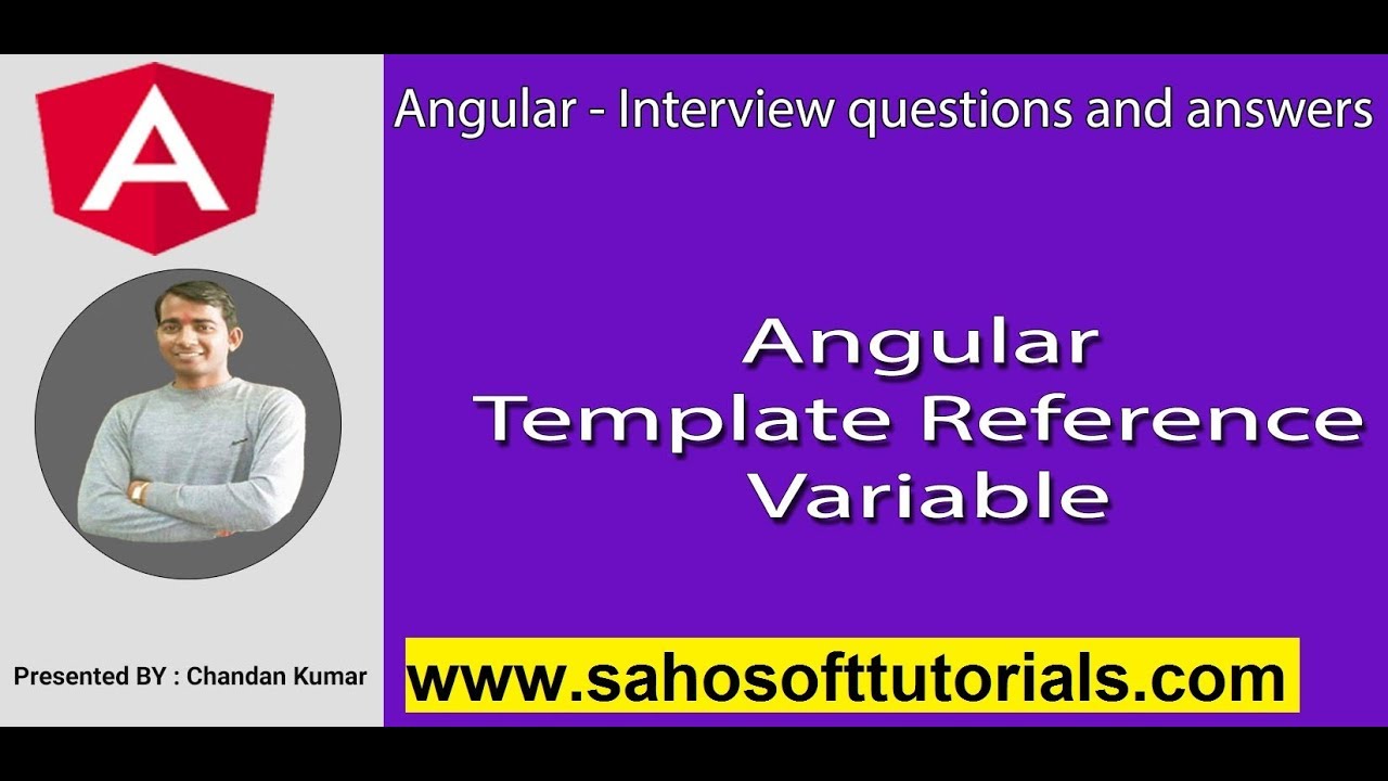 Angular Interview Angular Template Reference Variable YouTube