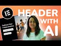 Transform Your Website’s Hero Section with AI – Elementor Pro Tutorial