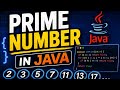 Prime Number in Java👩💻//Java Tutorial for Beginners 💻☕