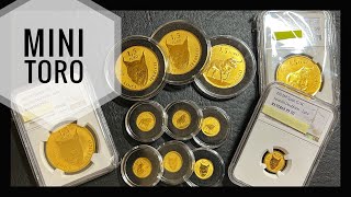 MONEDA MINI TORO de ORO