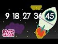 The Counting by Nines Song | Counting Songs | Scratch Garden