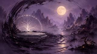432Hz 528Hz 963Hz Deep Sleep Moonlit Ink Sanctuary for a Quiet Mind