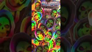 Skeletor mask holographic stickers