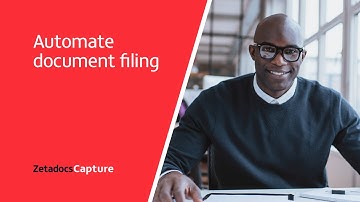 Zetadocs Capture: Automated document filing