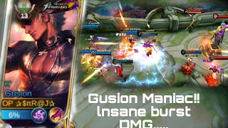 Gusion best maniac movement!! 🔥🔥#mlbb #shorts #gusion