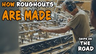 HOW ROUGHOUTS ARE MADE || Chips On The Road Visiting Sid Clevenger's Shop