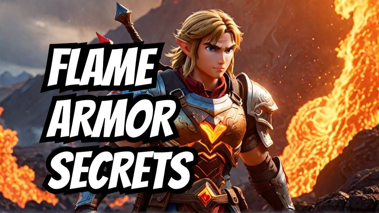 The Legend of Zelda Tears of The Kingdom Flamebreaker Armor Set