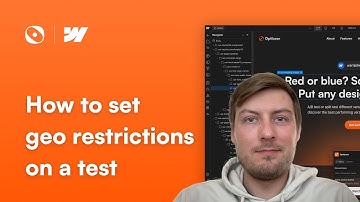 Optibase Tutorial: How to Set Geo Restrictions on Your Webflow Tests