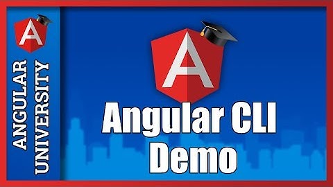💥 Angular CLI Demo