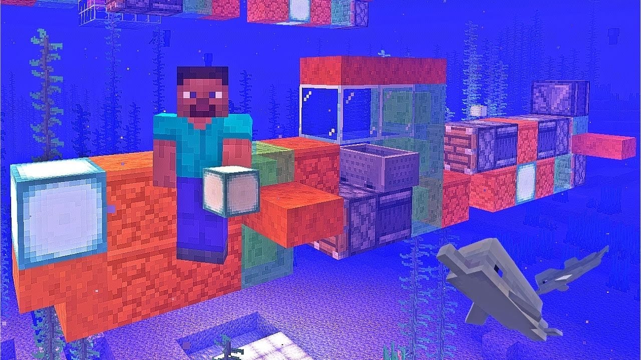 MINECRAFT SUBMARINE