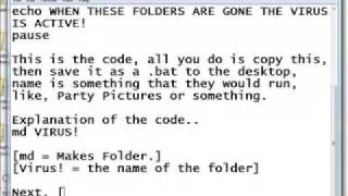 Fun .Bat Joke Virus.