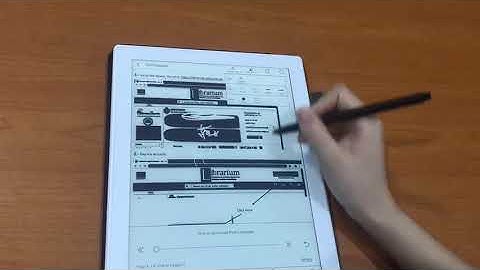 Likebook Mimas - PDF hand writing